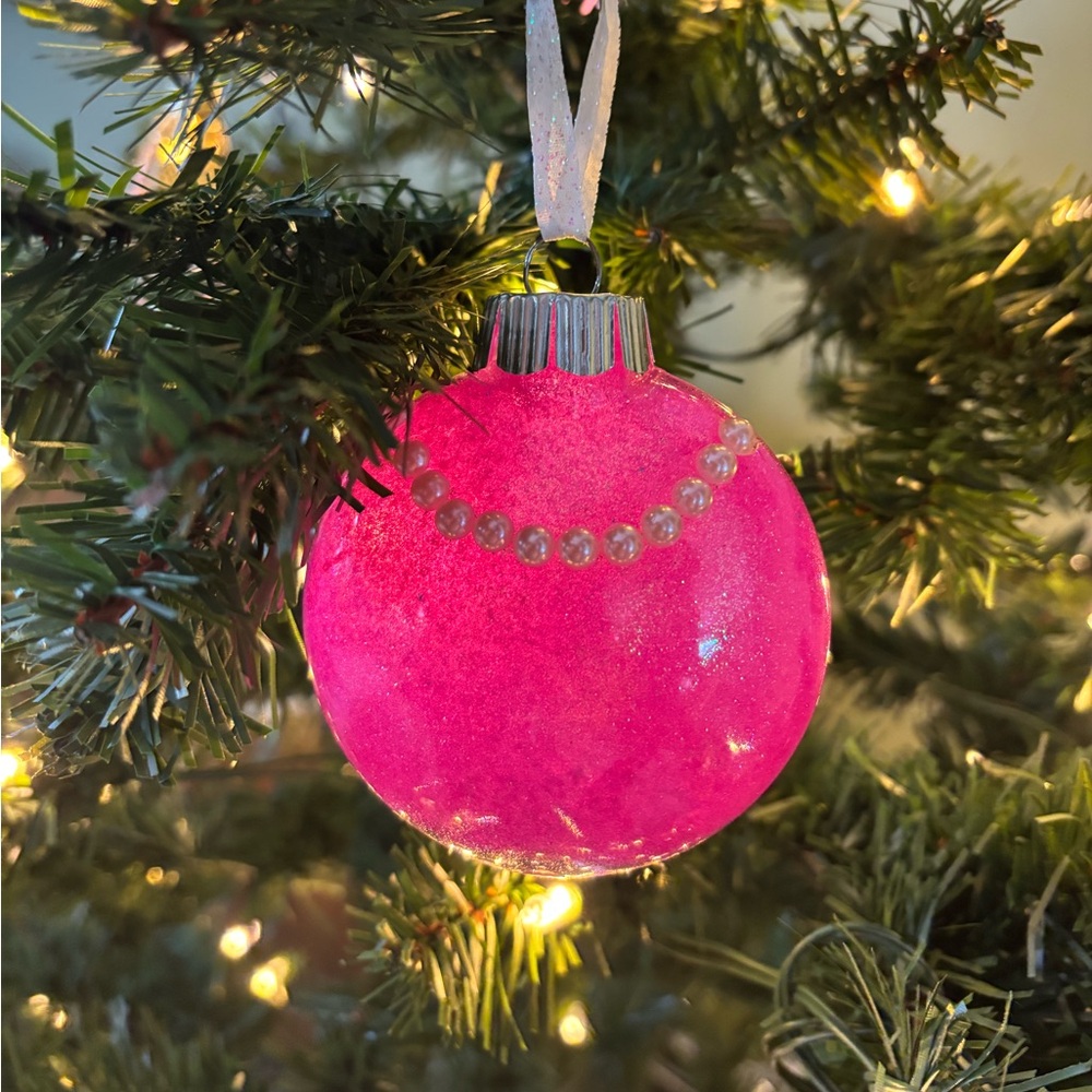 Harry styles inspired Christmas ornament
